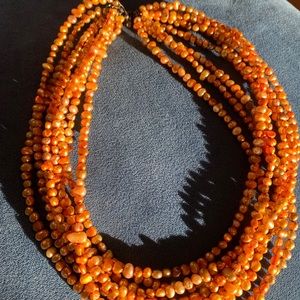 6 strand pearl necklace